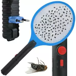 Електрична мухобойка ракетка від мух та комарів Iso Trade