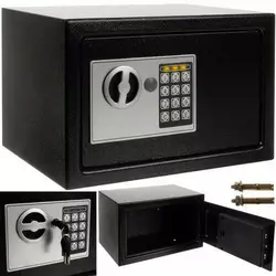 Сейф з електронним кодом та ключем Malatec Сейф з електронним кодом та ключем Malatec