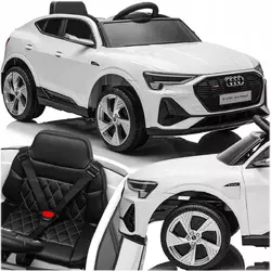 Дитячий електромобіль Audi E-tron Sportback White - Повний привід Білий (Двигуни 4 x 35 Вт) Дитячий електромобіль Audi E-tron Sportback White - Повний привід Білий (Двигуни 4 x 35 Вт)