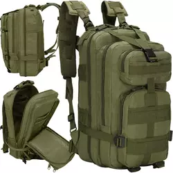 Тактичний військовий рюкзак для виживання 38 л Зелений TRIZAND 8920