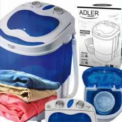 Пральна машина туристична Adler AD 8051 для кемпінгу Міні-пральна машина