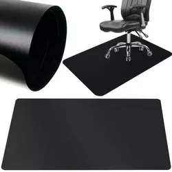 Захисний килимок під крісло 100 x 140 см чорний Ruhhy