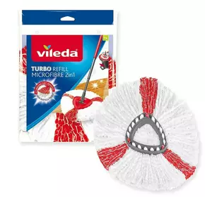 Насадка для швабри Vileda Turbo 2 в 1 Vileda