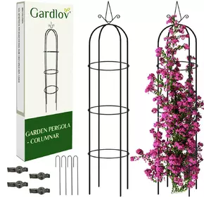 Садова колона опора для троянд квітів Пергола 197 см Gardlov 21029 + Анкери